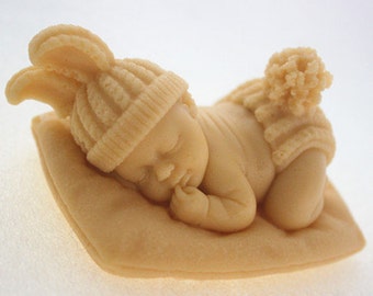 baby flexible mold Chocolate Mold Silicone Mold Cake Mold Jelly Mold Cookie Mold Icing Mold Polymer Clay Mold Soap Mold