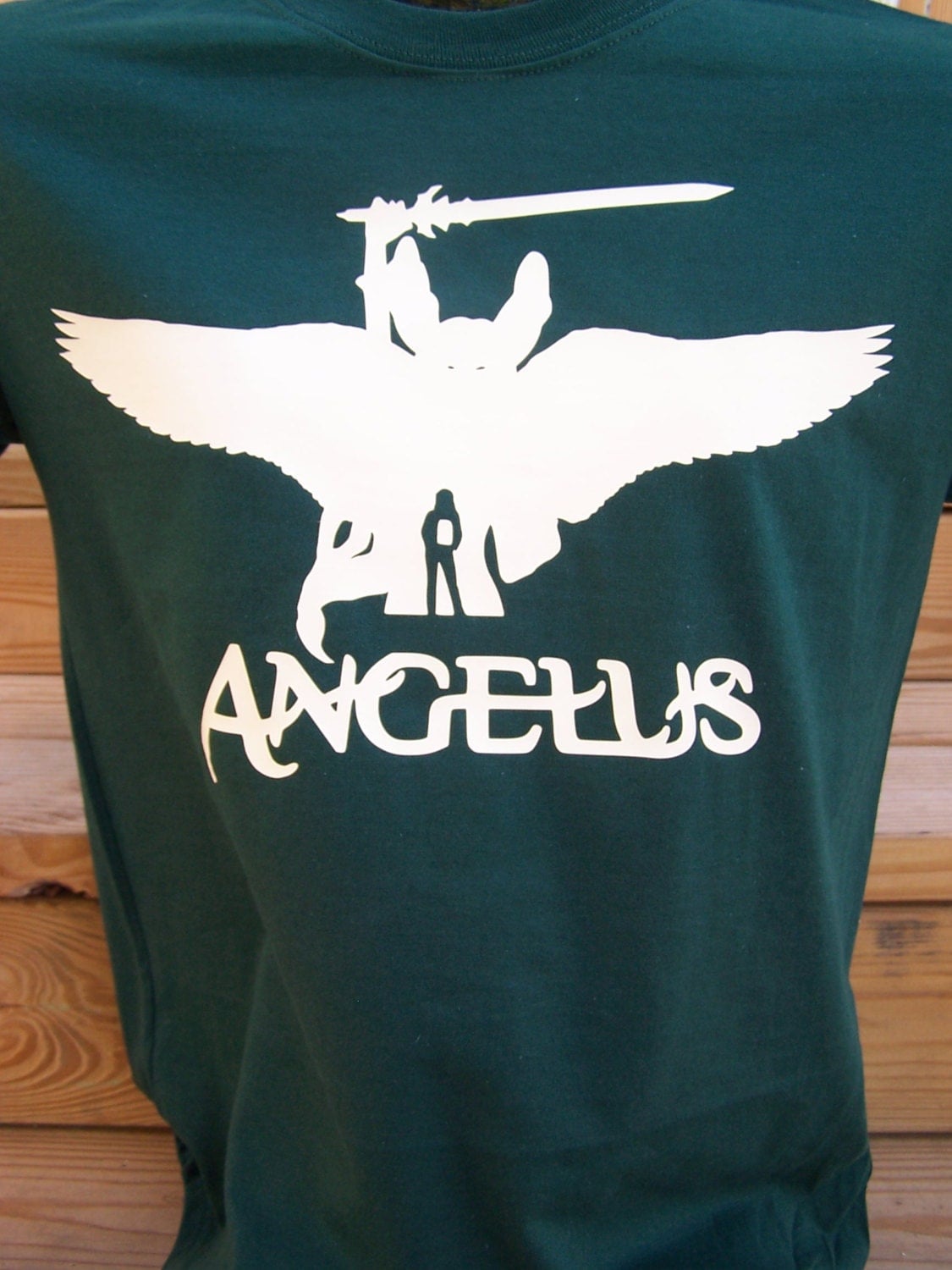 Angelus from the Darkness Silhouette TShirt by DJsDecals on Etsy