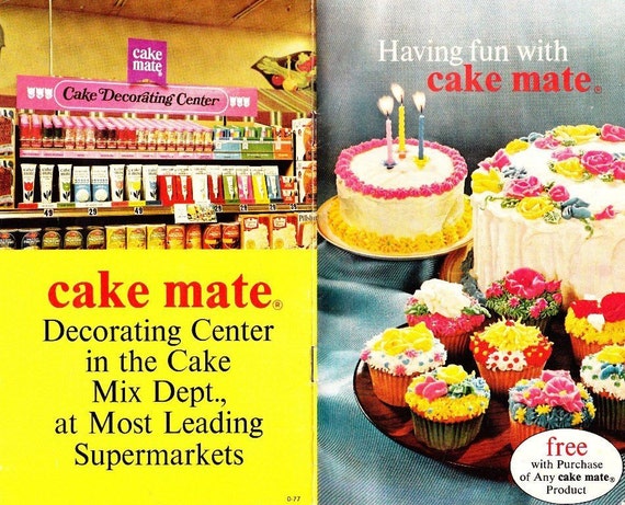 1977 Having Fun With CAKE MATE Decorating Tips By