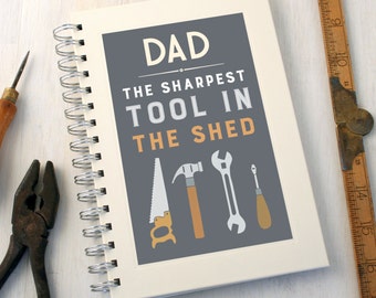 funny dad card you are the sharpest tool in the shed tools