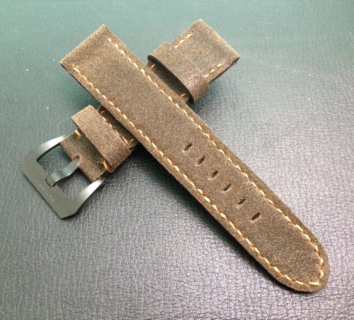 New Material Nubuck Leather Strap for luxury Watch