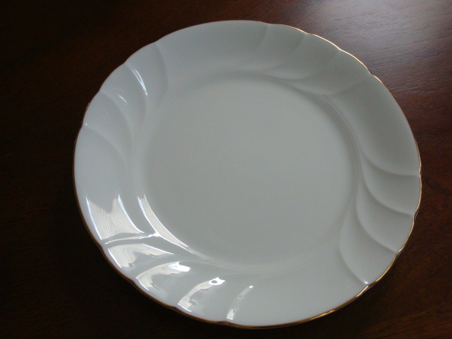 Mikasa WEDDING BAND GOLD Salad Plate Set of Five Reduced