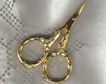 KELMSCOTT DESIGNS "Elizabeth Embroidery Scissors" | For Needlework, Knitting, Sewing or Scissors Collector