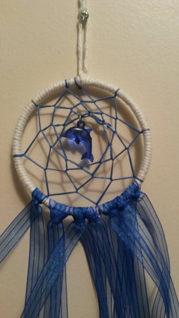 chair dream catcher blue