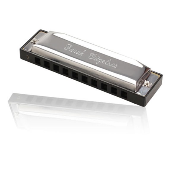 Personalized Harmonica / Custom Engraved Name