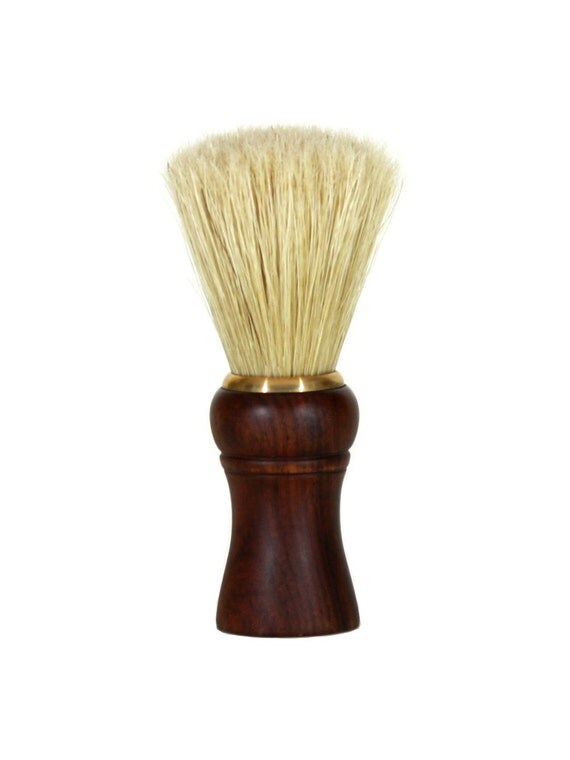 Handcrafted Wooden Handle Shaving Brush with Natural Bristles