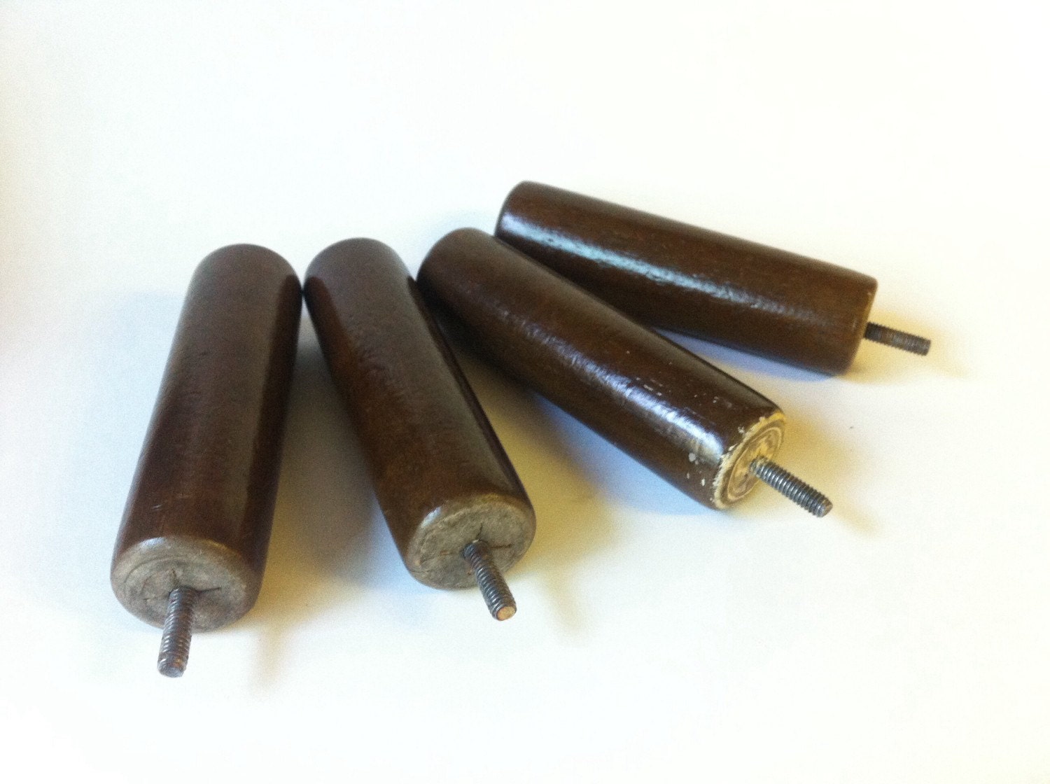 Vintage Furniture Legs / Chair legs / Wooden Furniture Legs / Set Of 4