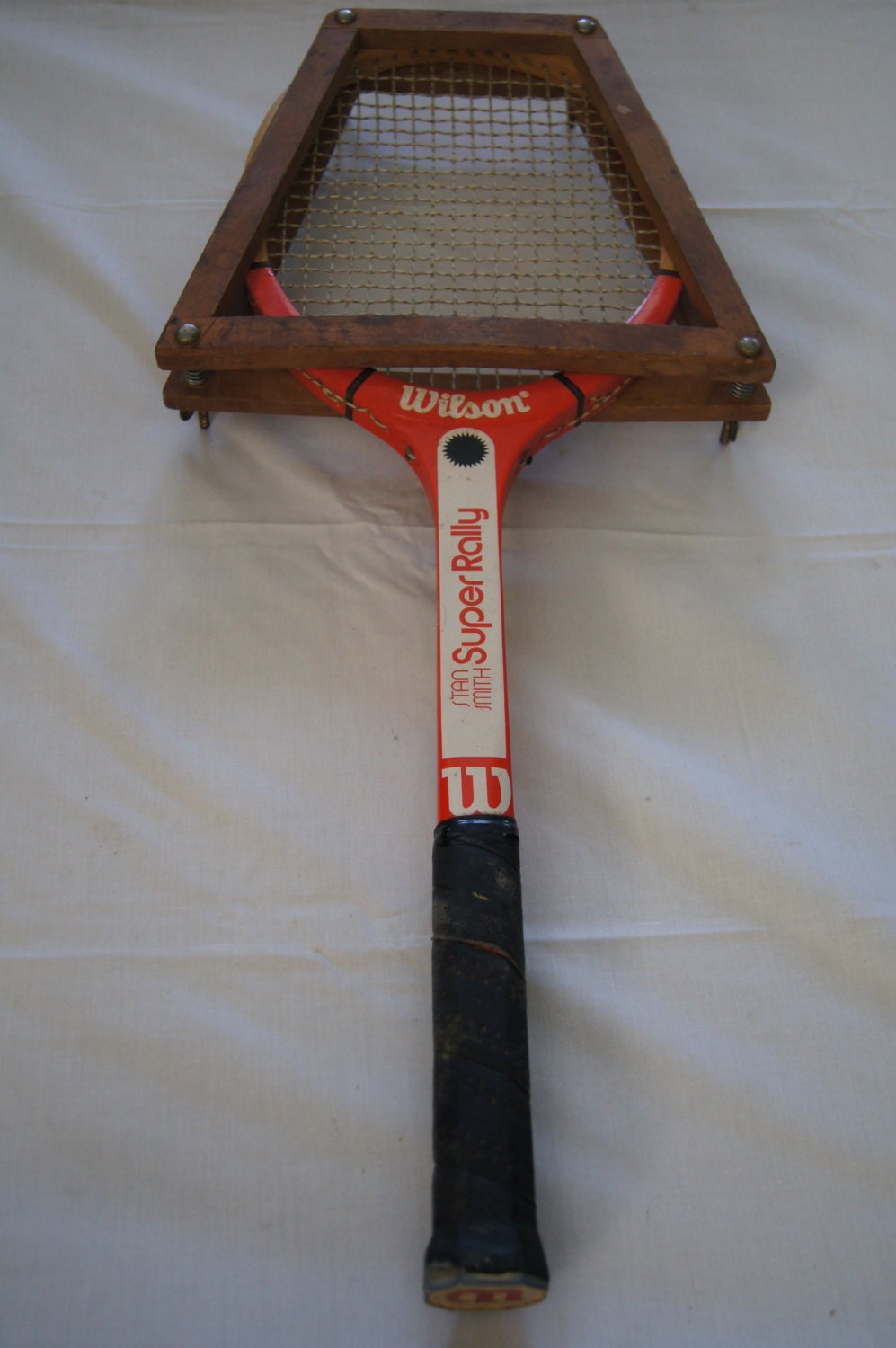 Vintage 1980's Tennis racquet Stan Smith Super Rally