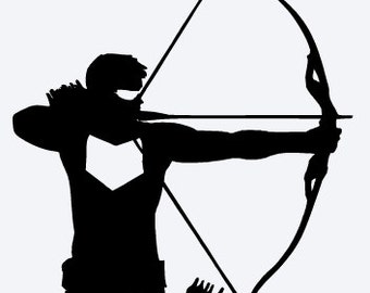 Items similar to Hawkeye Silhouette Marvel Comics Papercut 6X5 Black on ...