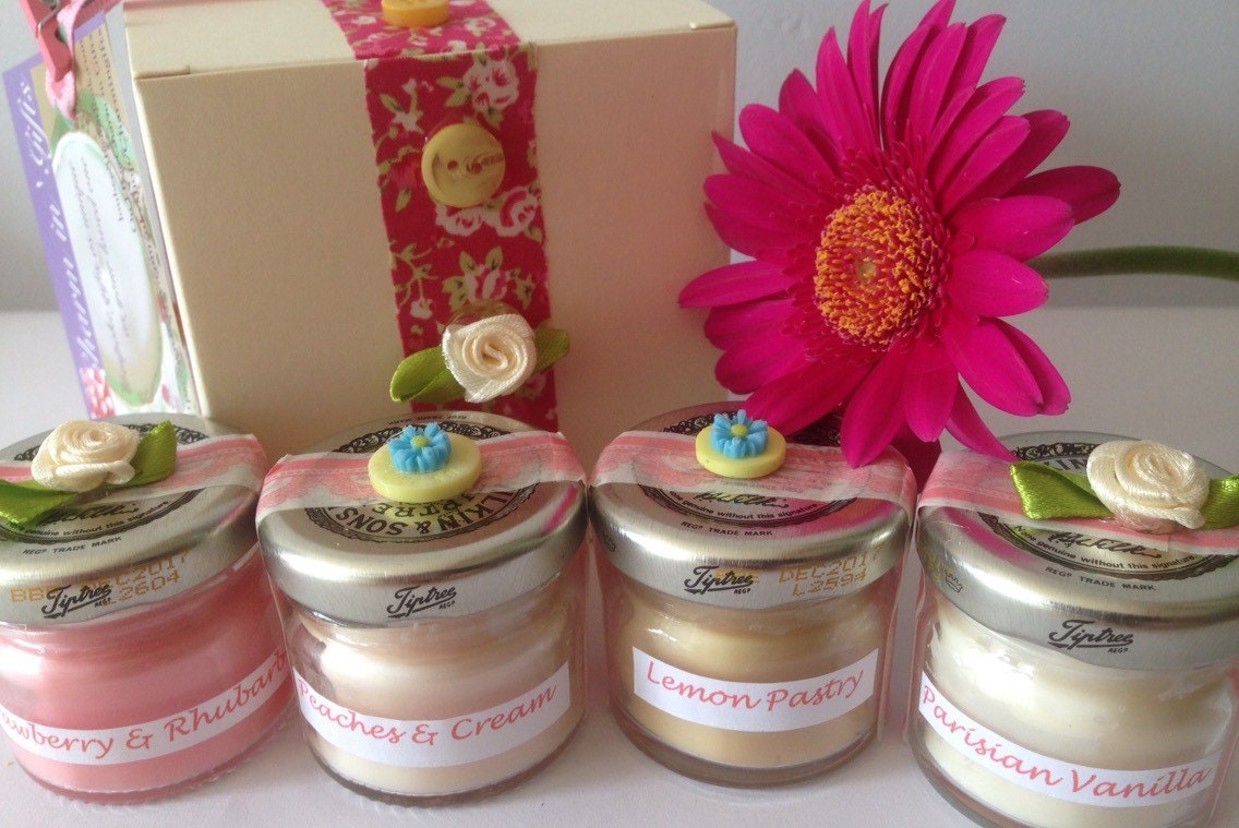 Small Jar Candles. Mini jar candles tiny candles by Charmingifts