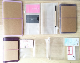 PVC pocket for your Pelledori, Planner/Travelers notebook accessory