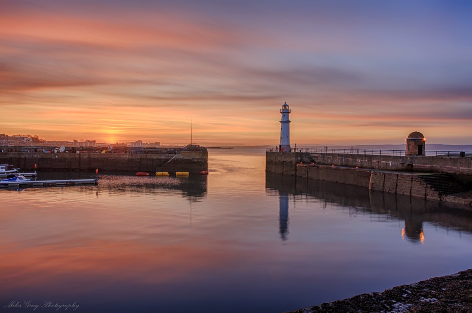 Edinburgh Newhaven Harbour Scotland UK by MilesGrayPhotography