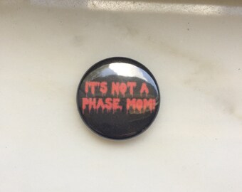Emo 1" Pinback Button