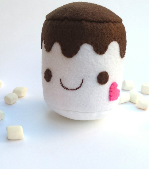 kawaii marshmallow plush