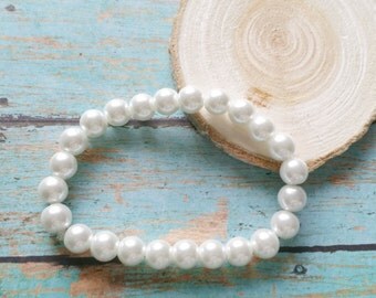 SS339 Elastic Ball & Ocean 2mm Bracelet