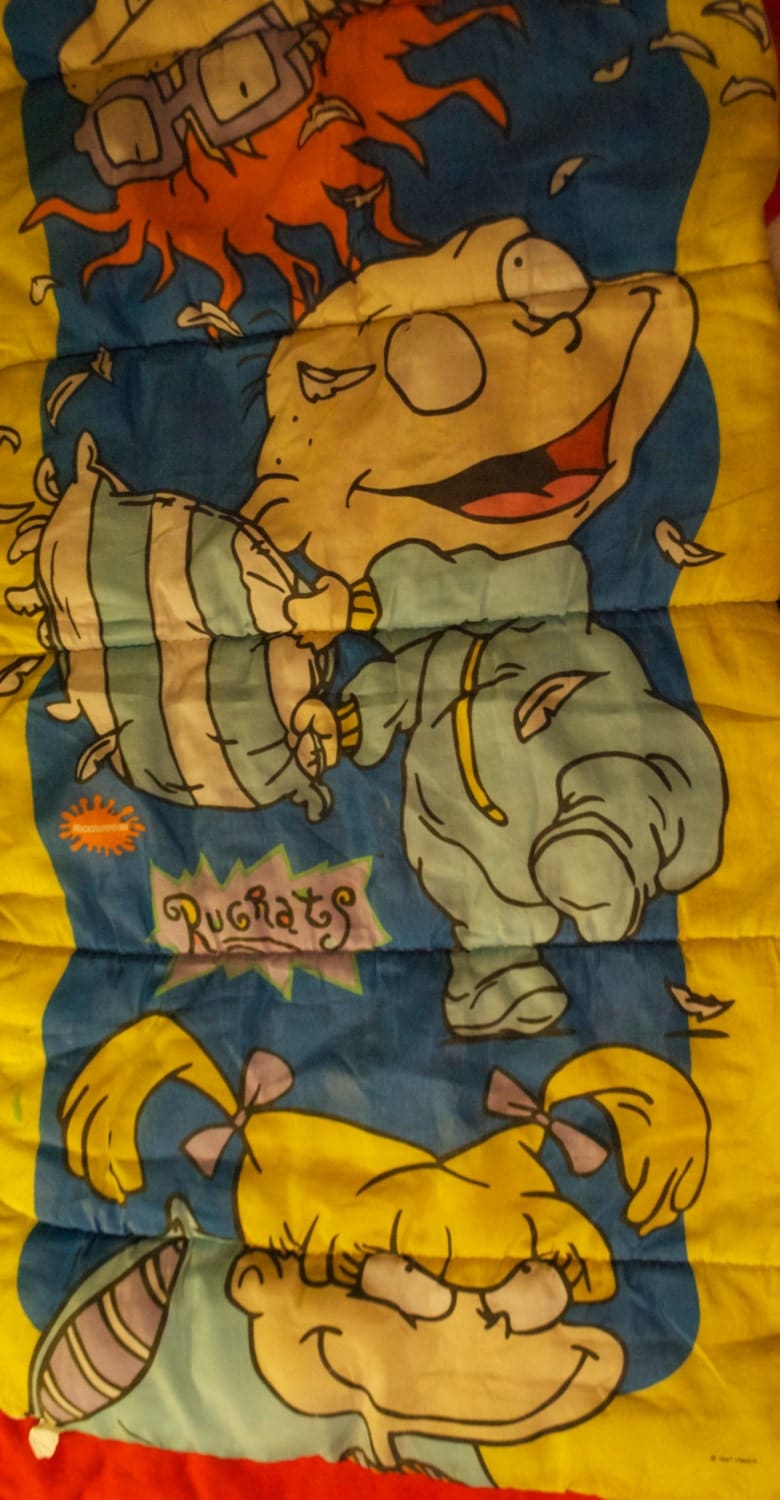 The Rugrats Movie sleeping bag 90s Nickelodeon snick 1990s