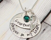 remembrance jewelry inscription