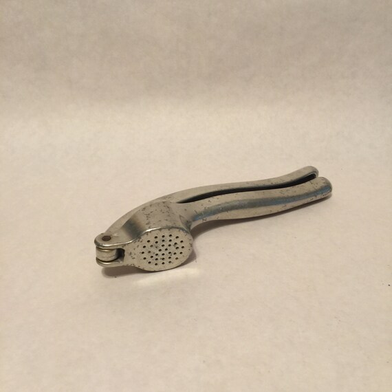 Vintage Garlic Press Aluminum Made in Italy