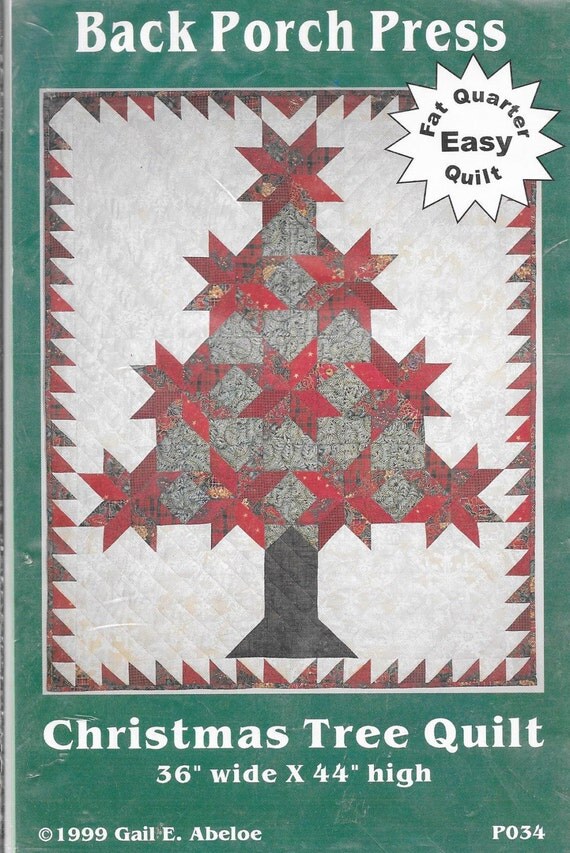 Back Porch Press Gail E. Abeloe Christmas Tree Quilt