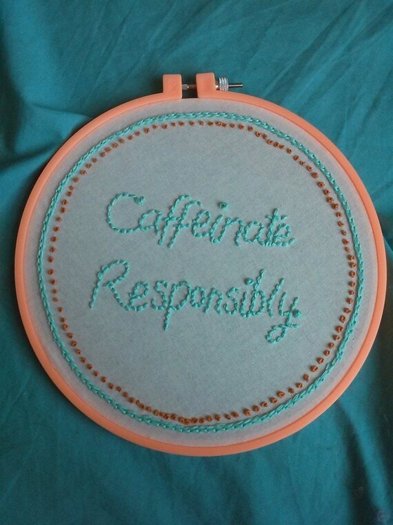 Custom Embroidery Artwork 2 color by BitchesGetStitches22 on Etsy