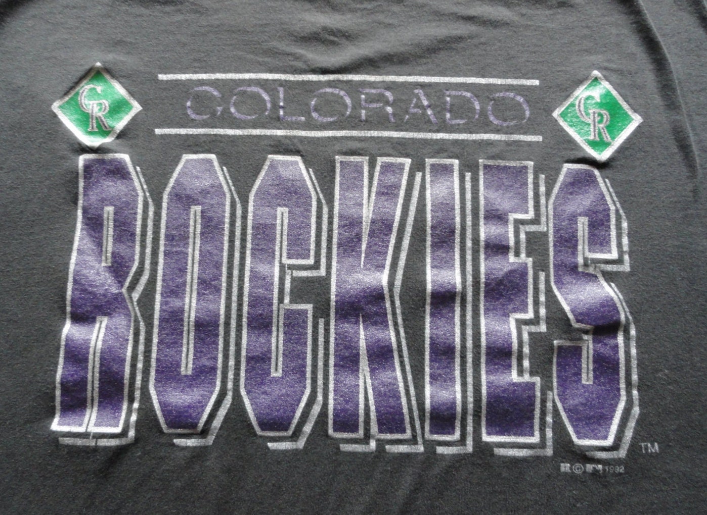 vintage rockies t shirt