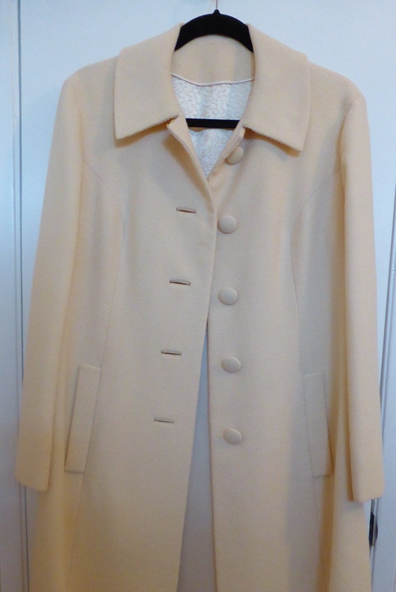 Hand-tailored woman's mid-calf length coat by LeelaLooms on Etsy