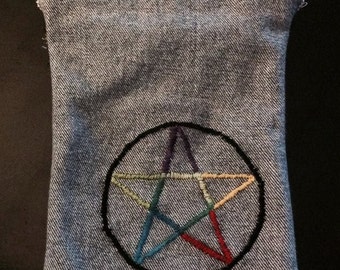 Pentagram Tarot Bag