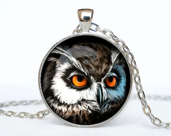 Owl necklace Owl pendant Owl jewelry