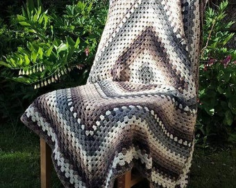 wool crochet blanket sofa throw decorative throw granny square blanket handmade blanket - Decorative Throw Blankets wool crochet blanket sofa throw decorative throw granny square blanket handmade blanket - Decorative Throw Blankets