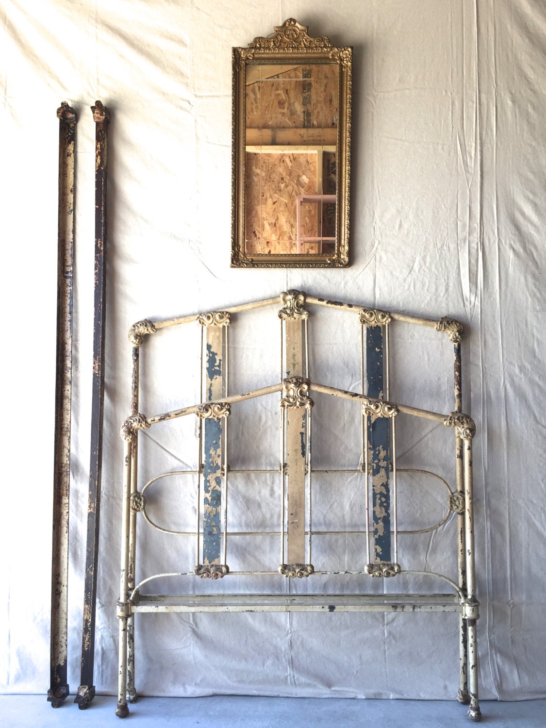 Vintage Cast Iron Twin Bed Frame Haute Juice