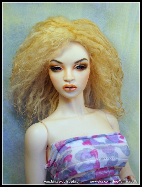 bjd mohair wig