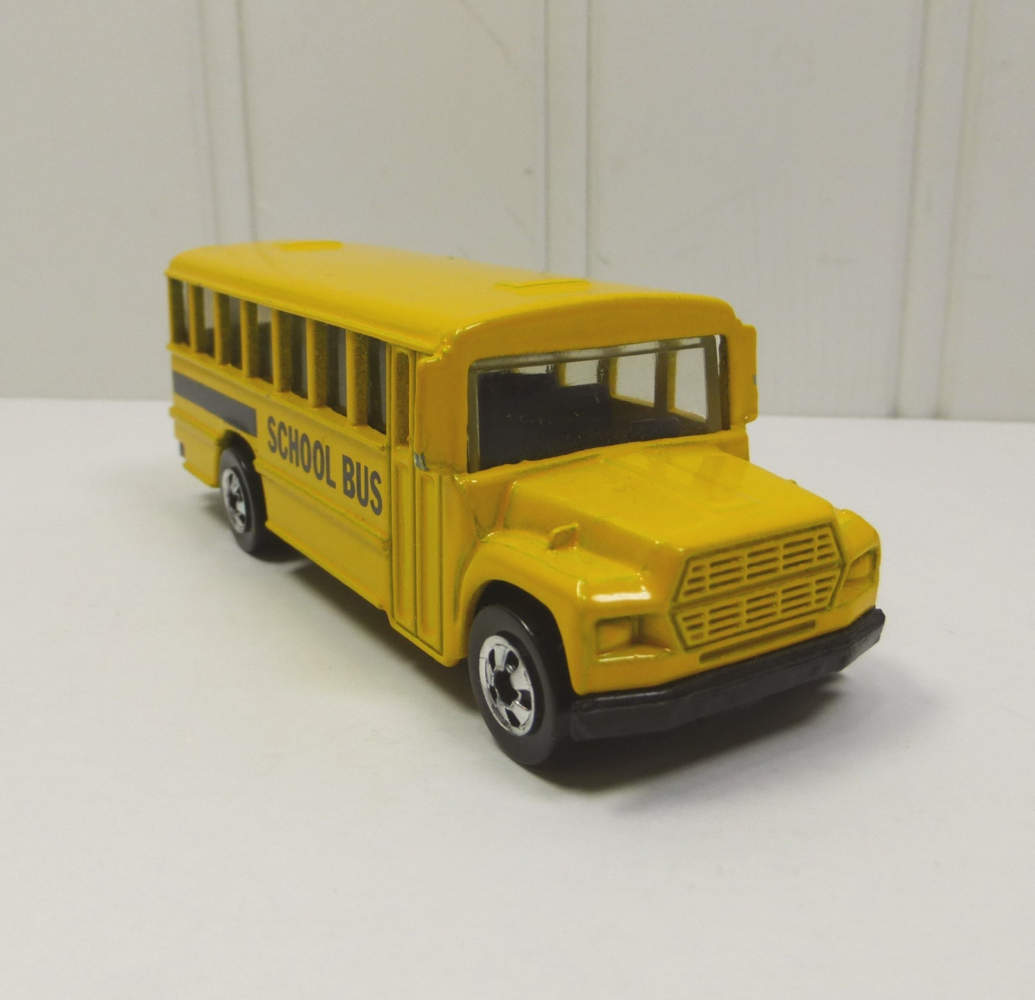 1989 Hot Wheels School Bus Mattel Hot Wheels Yellow School