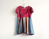 Women's Upcycled Clothing Eco Shabby Boho by BrokenGhostClothing