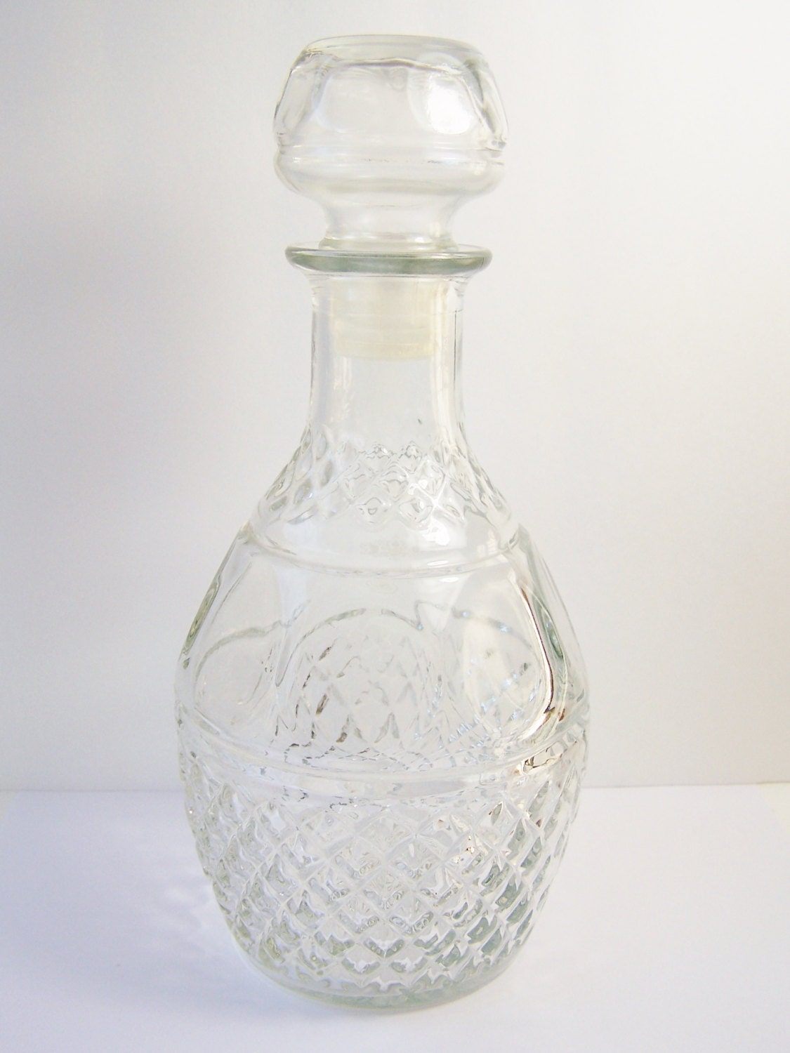 Seagrams Whiskey Decanter Vintage Crown Royal by WitsEndDesign