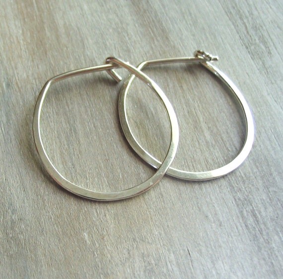 Items similar to Small Sterling Silver Hoop Earring Perfect Hoops on Etsy