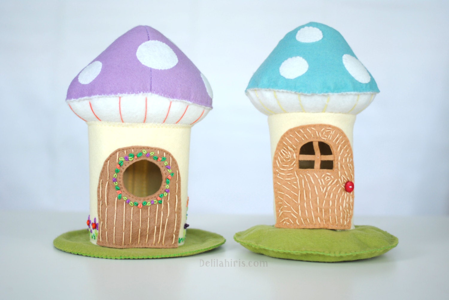 Sewing Pattern Dolls House | felt mushroom doll house sewing pattern printable pdf Sewing Pattern Dolls House | felt mushroom doll house sewing pattern printable pdf