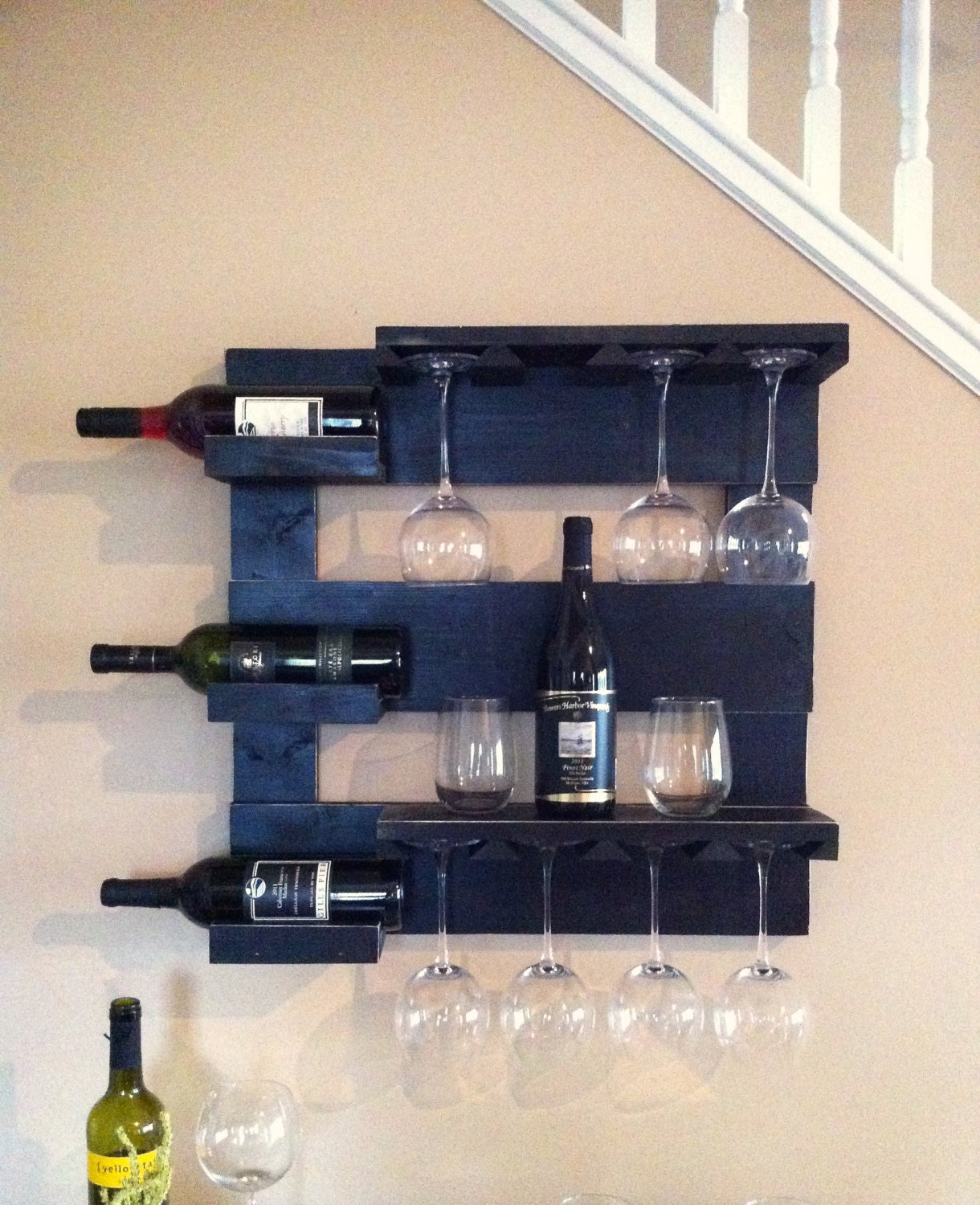 Wall wine rack wood Fujairah