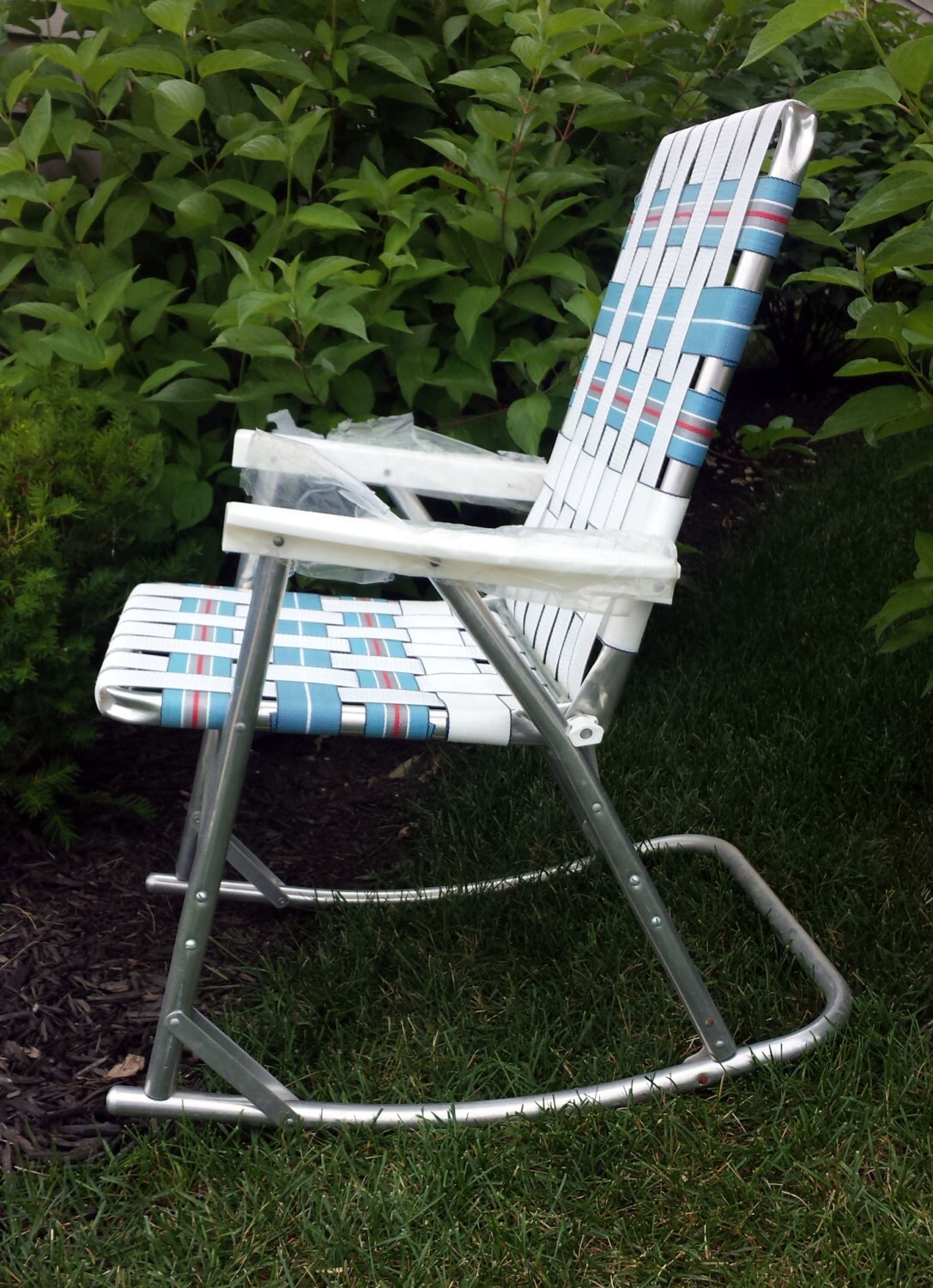 Vintage Aluminum Webbed Rocking Lawn Chairs Folding Patio ... (1087 x 1500 Pixel)