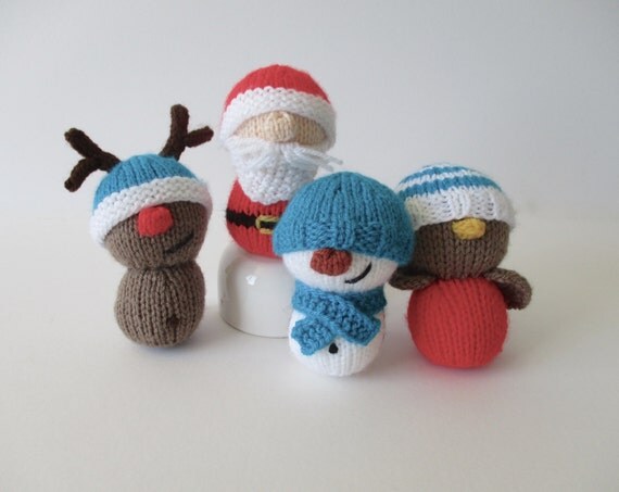Dinky Christmas toys knitting patterns