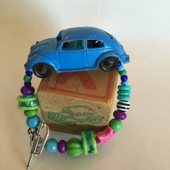 Items similar to Vintage Car Bracelet on Etsy