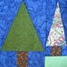 Pine Tree Quilt Block Pattern by CurlicueCreations on Etsy