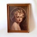 The Light of the World by C. Bosseron Chambers Angelic Boy Gift for Him Her Cupid Home Decor Framed Print Innocence Beatific Eyes