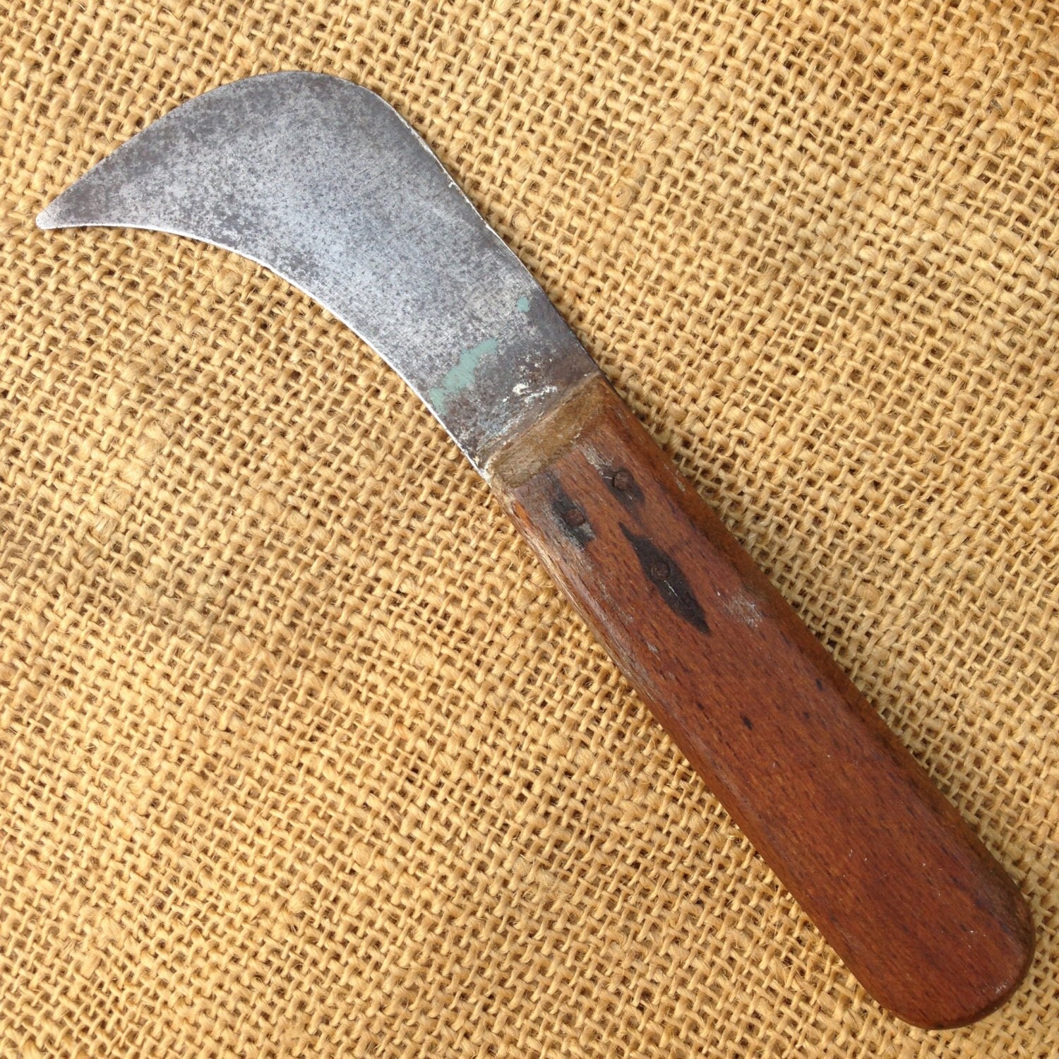 Garden knife harvesting knife pruning knife vintage tool