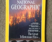 National Geographic Magazine February 1989 - The Great Yellowstone Fires