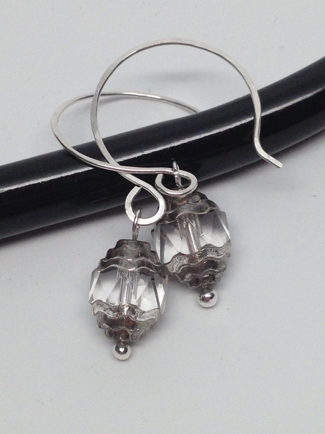 Art Deco Beaded Earrings by BijouxCoco on Etsy