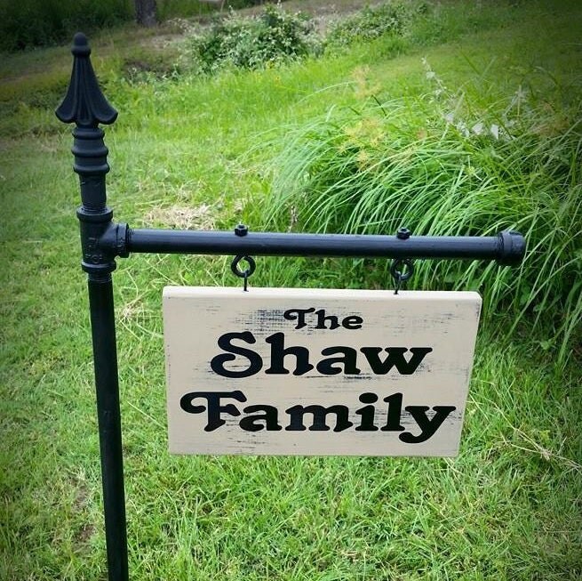 Yard Signs Personalized Garden Signs House Signs by SignChik