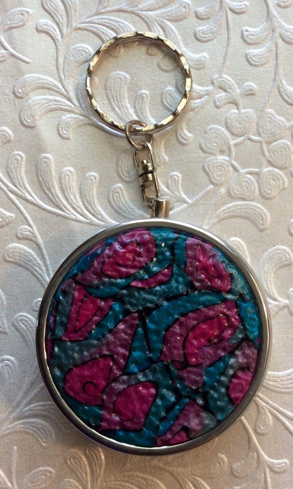Polymer Clay Portable Ashtray Keychain