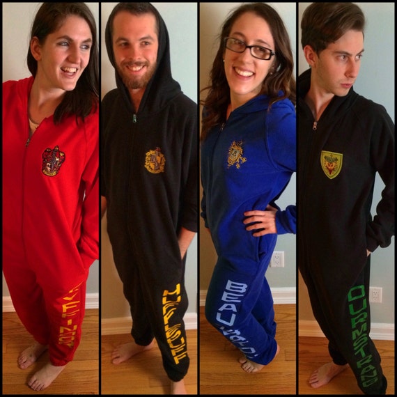 Hogwarts House Adult Onesie
