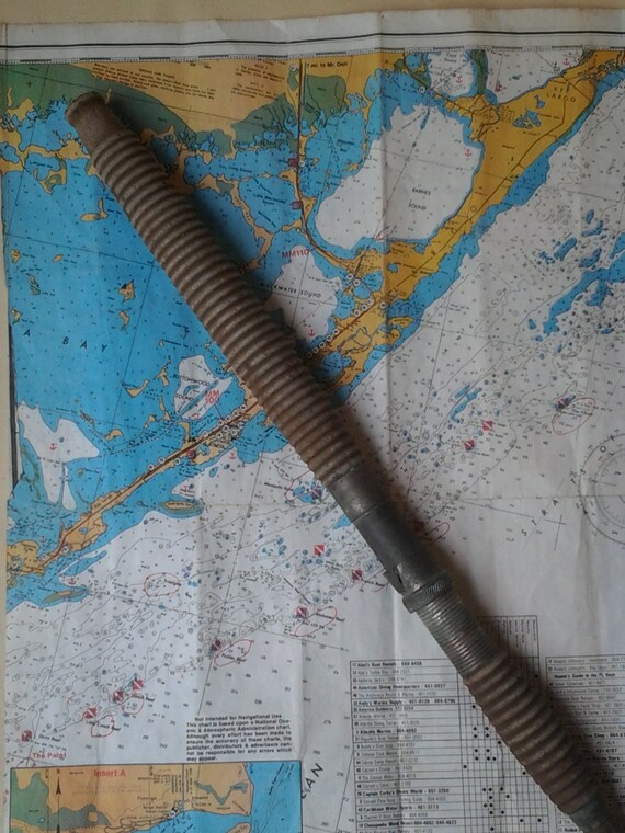 Antique Fishing Pole Split Bamboo Deep Sea 1940�s Antique Fishing Pole Split Bamboo Deep Sea 1940�s