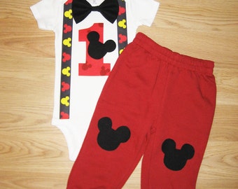 mickey mouse birthday outfit for 1 year old